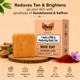Original Tan Removal Magic Soap | Proven Skin Whitening Formula | Pack of 3 | 100g X 3